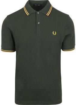 Fred Perry T-shirt Polo M3600 Donkergroen Y22 - Foto 2