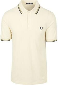 Fred Perry T-shirt Polo Twin Tipped M3600 Ecru 46A