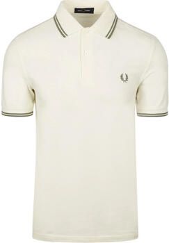 Fred Perry T-shirt Polo Twin Tipped M3600 Ecru