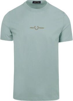 Fred Perry T-shirt T-Shirt M4580 Lichtblauw