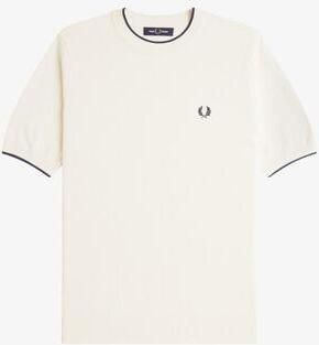 Fred Perry T-shirt TEXTURE FRONT KNITTED T-SHI