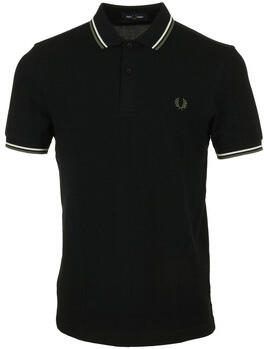 Fred Perry Polo Shirt Korte Mouw Polo Twin Tipped M3600 Zwart W54