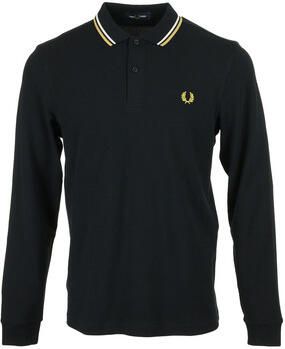 FRED PERRY Heren Polo's & T-shirts Twin Tipped Shirt Long Sleeve Blauw - Foto 4