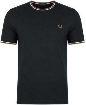 Fred Perry T-shirt Twin Tipped T-shirt Groen 78C