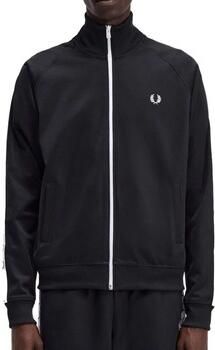 Fred Perry Heren Sweatshirt met Contrast Logo Black Heren - Foto 7