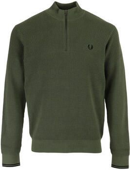 Fred Perry Trui Waffle Stitch Half ZipJumper