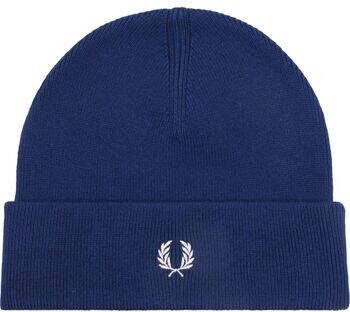 Fred Perry Pet Muts Wol Royal Blauw