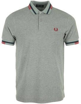 Fred Perry T-shirt Abstract Tipped Polo Shirt