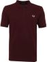 Fred Perry Polo Shirts Rood Heren - Thumbnail 1