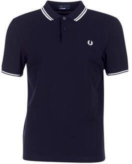 Fred Perry Polo Shirt Korte Mouw SLIM FIT TWIN TIPPED