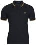 Fred Perry regular fit polo met logo black shadedston - Thumbnail 4