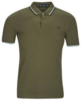 Fred Perry Polo Shirt Korte Mouw TWIN TIPPED SHIRT