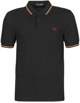 Fred Perry Zwarte Polo Twin Tipped Pred Perry Shirt