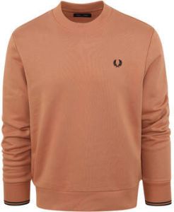 Fred Perry Sweater Logo Oranje