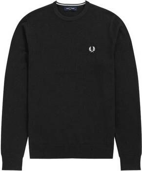 Fred Perry Sweater Maglione Classic Crew Neck Nero