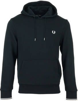 Fred Perry Sweater Tipped Hooded Sweatshirt