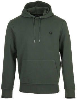 Fred Perry Sweater Tipped Hooded Sweatshirt