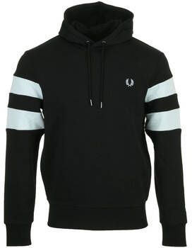 Fred Perry Sweater Tipped Sleeve Hooded Sweat