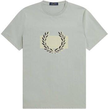 Fred Perry T-shirt Fp Col Bloc Laurel Wreath T-Shirt