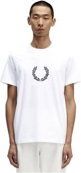 Fred Perry T-shirt Korte Mouw CAMISETA BLANCO HOMBRE M5632
