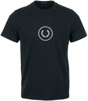 Fred Perry T-shirt Korte Mouw Circle Branding T-Shirt