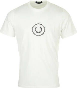Fred Perry T-shirt Korte Mouw Circle Branding T-Shirt