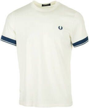 Fred Perry T-shirt Korte Mouw Contrast Cuff T-Shirt