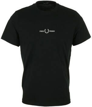 Fred Perry T-shirt Korte Mouw Embroidered