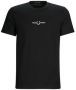 Fred Perry Authentiek klein geborduurd logo T-shirt Zwart Heren - Thumbnail 2