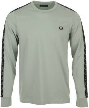 Fred Perry T-shirt Korte Mouw Long Sleeve Laured Taped Tee