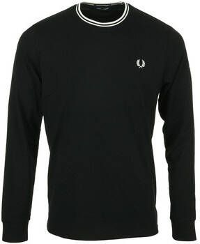 Fred Perry T-shirt Korte Mouw Long Sleeved Twin Tipped Tee Shirt