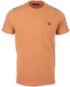 Fred Perry T-shirt Korte Mouw Taped Ringer T-Shirt