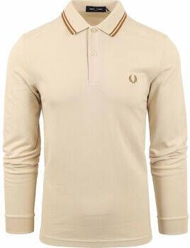 Fred Perry T-shirt Longsleeve Polo Beige 691