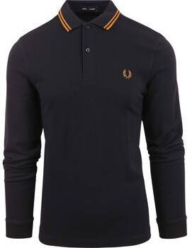 Fred Perry T-shirt Longsleeve Polo Navy R63