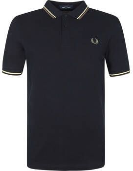 Fred Perry T-shirt Polo Donkerblauw M3600