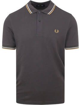 Fred Perry T-shirt Polo M3600 Antraciet Grijs