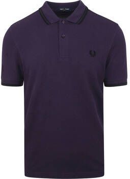 Fred Perry T-shirt Polo M3600 Donker Paars