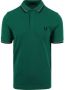 Fred Perry Groene Twin Tipped Katoenen Polo Groen Heren - Thumbnail 1