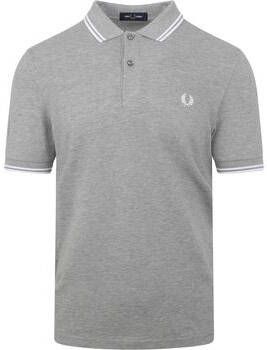 Fred Perry T-shirt Polo M3600 Licht Grijs