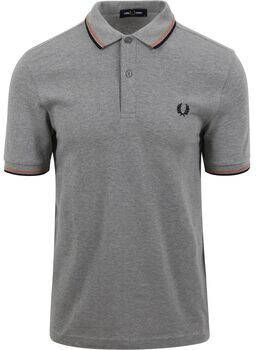 Fred Perry T-shirt Polo M3600 Mid Grijs