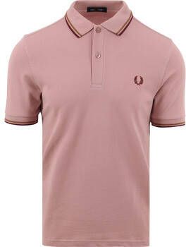 Fred Perry T-shirt Polo M3600 Roze S51