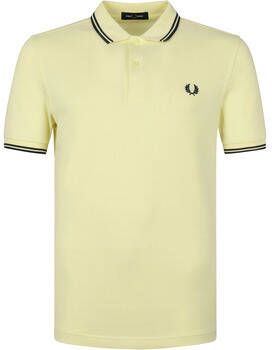 Fred Perry T-shirt Polo M3600 Tipped Geel
