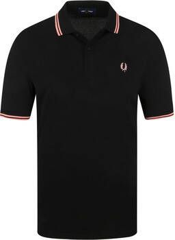 Fred Perry T-shirt Polo M3600 Zwart
