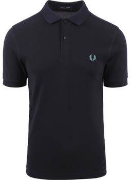 Fred Perry T-shirt Polo Plain Navy