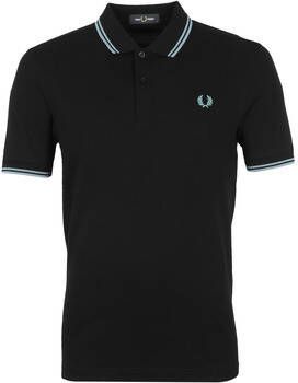 Fred Perry T-shirt Polo Twin Tipped M3600 Navy Blauw