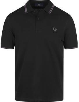 Fred Perry T-shirt Polo Zwart P32
