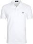 Fred Perry Origineel Enkele Streep Katoenen Poloshirt White Heren - Thumbnail 1