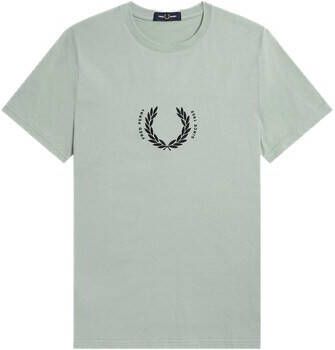 Fred Perry T-shirt T-Shirt Circle Branding Verde