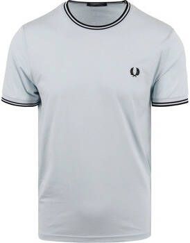 Fred Perry T-shirt M1588 Lichtblauw