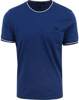 Fred Perry T-shirt T-shirt M1588 Mid Blauw
